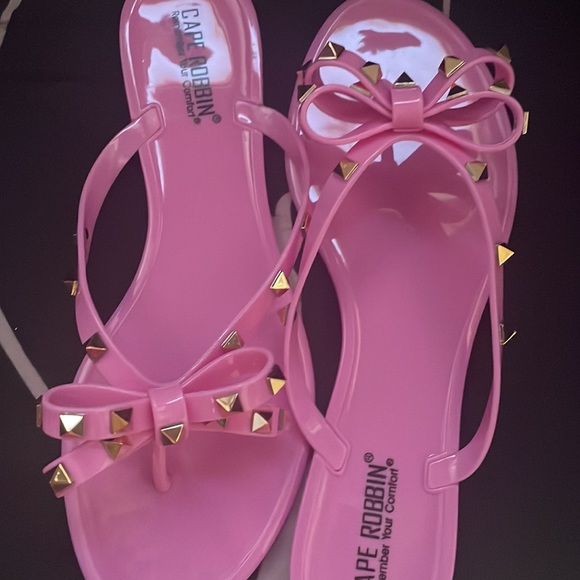 Pink flip flops - Picture 5 of 6